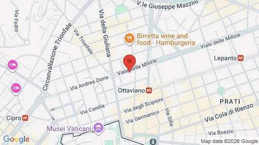 Apartments for rent i Roma Municipio I – Centro Storico - kort over placeringen