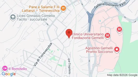 Apartments for rent i Roma Municipio XIV – Monte Mario - kort over placeringen