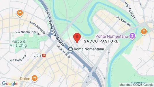 Apartments for rent i Roma Municipio III – Monte Sacro - kort over placeringen