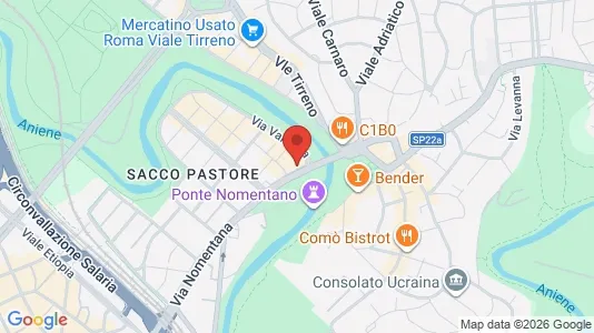 Apartments for rent i Roma Municipio III – Monte Sacro - kort over placeringen