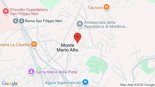 Rooms for rent i Roma Municipio XIV – Monte Mario - kort over placeringen