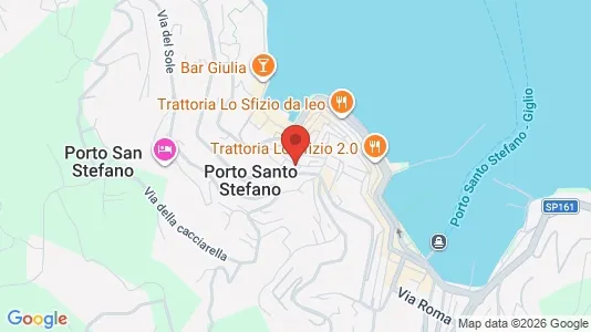 Apartments for rent i Isola del Giglio - kort over placeringen