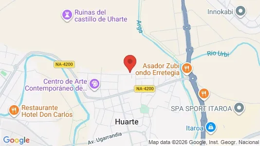 Apartments for rent i Burlada/Burlata - kort over placeringen
