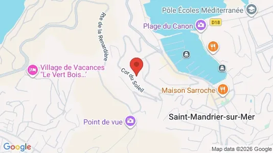 Apartments for rent i Toulon - kort over placeringen