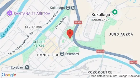 Apartments for rent i Basauri - kort over placeringen