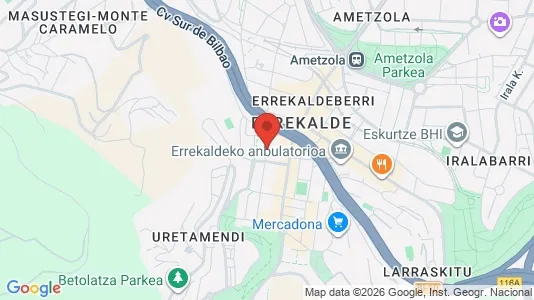 Apartments for rent i Bilbao - kort over placeringen