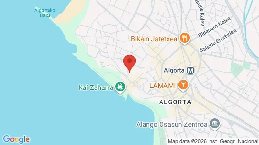 Apartments for rent i Getxo - kort over placeringen