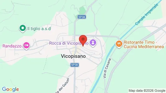 Apartments for rent i San Giuliano Terme - kort over placeringen
