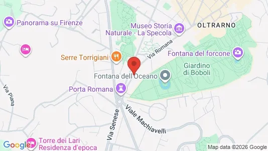 Apartments for rent i Florence - kort over placeringen