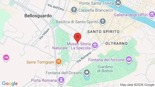 Apartments for rent i Florence - kort over placeringen