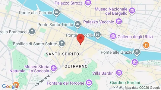 Apartments for rent i Florence - kort over placeringen