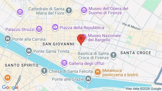 Apartments for rent i Florence - kort over placeringen