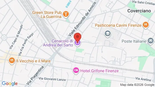 Rooms for rent i Florence - kort over placeringen