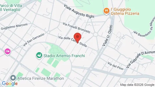 Rooms for rent i Florence - kort over placeringen