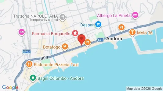 Apartments for rent i Andora - kort over placeringen