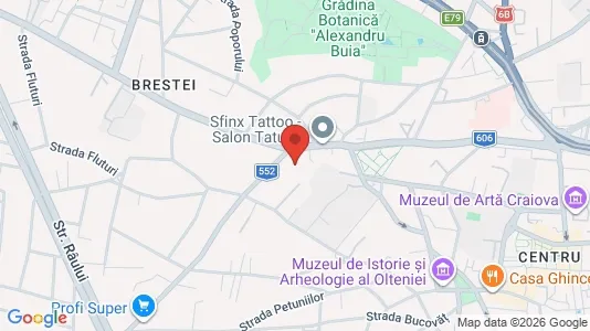 Apartments for rent i Craiova - kort over placeringen