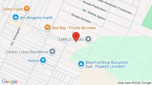 Apartments for rent i Popeşti-Leordeni - kort over placeringen