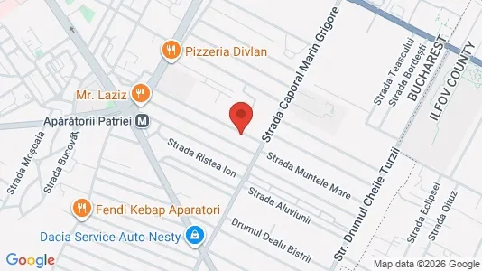 Apartments for rent i Popeşti-Leordeni - kort over placeringen