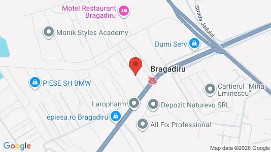Apartments for rent i Bragadiru - kort over placeringen