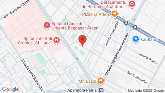 Apartments for rent i Popeşti-Leordeni - kort over placeringen