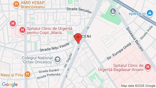 Apartments for rent i Bucharest - Sectorul 4 - kort over placeringen
