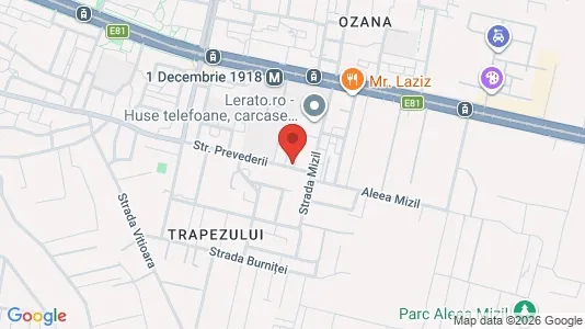 Apartments for rent i Bucharest - Sectorul 3 - kort over placeringen