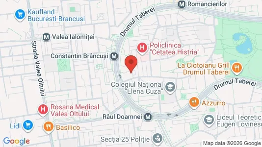 Rooms for rent i Bucharest - Sectorul 6 - kort over placeringen