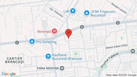 Apartments for rent i Bucharest - Sectorul 6 - kort over placeringen