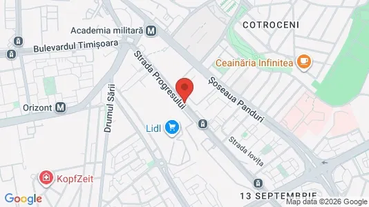 Apartments for rent i Bucharest - Sectorul 5 - kort over placeringen