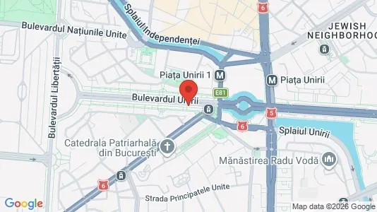 Apartments for rent i Bucharest - Sectorul 4 - kort over placeringen