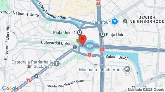 Apartments for rent i Bucharest - Sectorul 6 - kort over placeringen