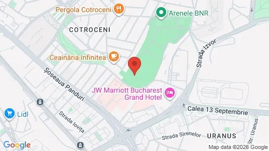 Apartments for rent i Bucharest - Sectorul 5 - kort over placeringen