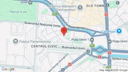 Rooms for rent i Bucharest - Sectorul 4 - kort over placeringen