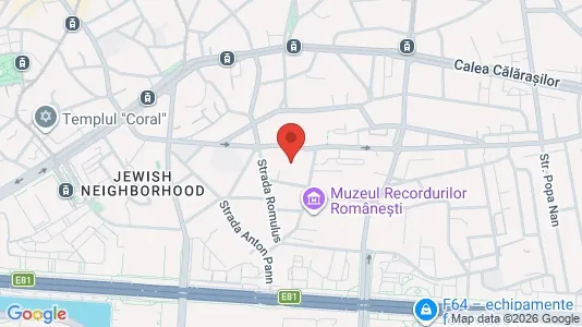Apartments for rent i Bucharest - Sectorul 3 - kort over placeringen