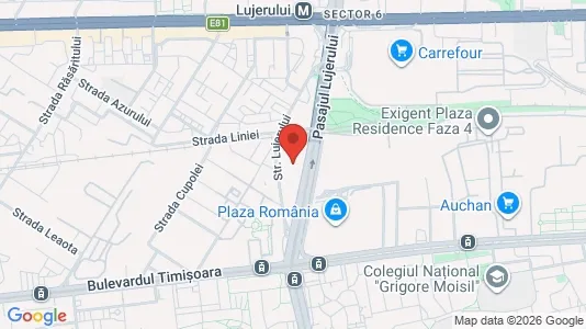 Apartments for rent i Bucharest - Sectorul 6 - kort over placeringen