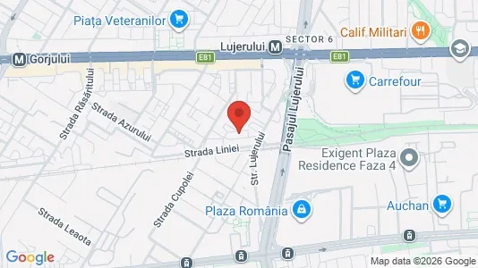 Apartments for rent i Bucharest - Sectorul 6 - kort over placeringen