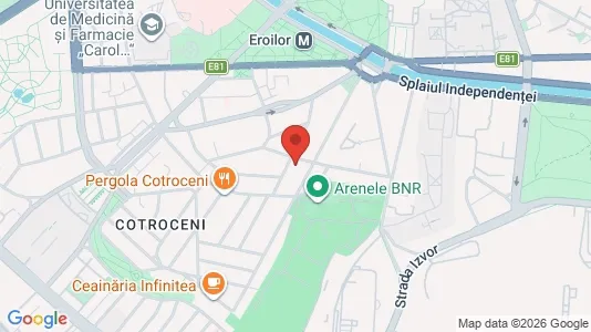 Apartments for rent i Bucharest - Sectorul 5 - kort over placeringen