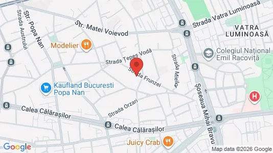 Apartments for rent i Bucharest - Sectorul 2 - kort over placeringen