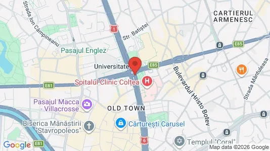 Apartments for rent i Bucharest - Sectorul 3 - kort over placeringen