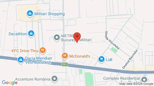 Apartments for rent i Bucharest - Sectorul 6 - kort over placeringen