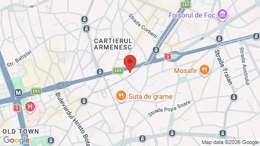 Apartments for rent i Bucharest - Sectorul 3 - kort over placeringen