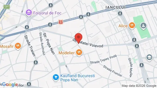 Apartments for rent i Bucharest - Sectorul 3 - kort over placeringen