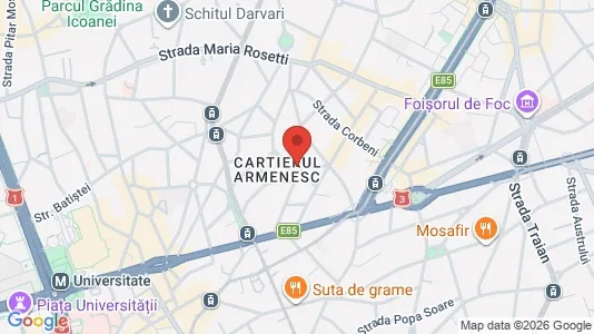Apartments for rent i Bucharest - Sectorul 2 - kort over placeringen