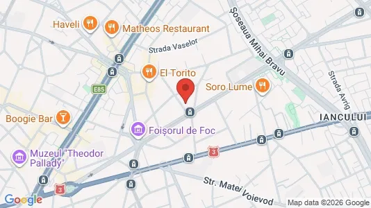 Apartments for rent i Bucharest - Sectorul 1 - kort over placeringen