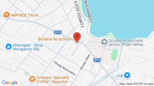 Apartments for rent i Chiajna - kort over placeringen