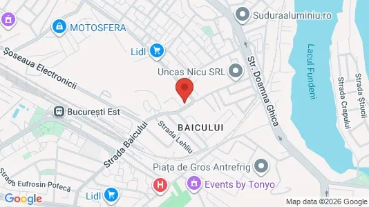 Apartments for rent i Bucharest - Sectorul 2 - kort over placeringen
