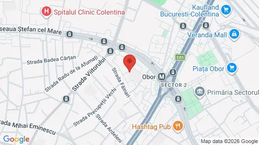 Apartments for rent i Bucharest - Sectorul 2 - kort over placeringen
