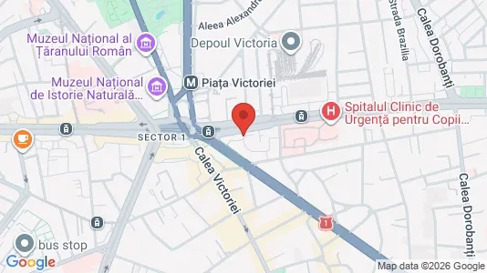 Apartments for rent i Bucharest - Sectorul 1 - kort over placeringen
