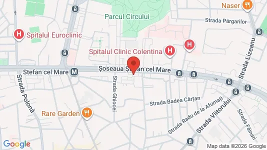 Apartments for rent i Bucharest - Sectorul 1 - kort over placeringen