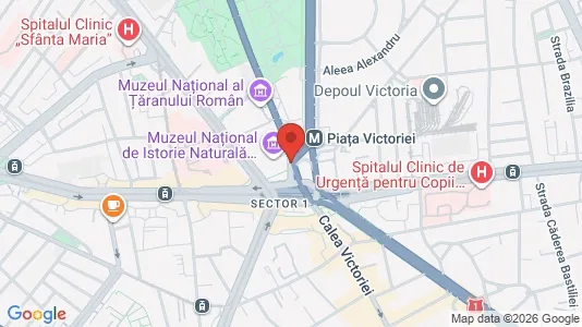Apartments for rent i Bucharest - Sectorul 1 - kort over placeringen